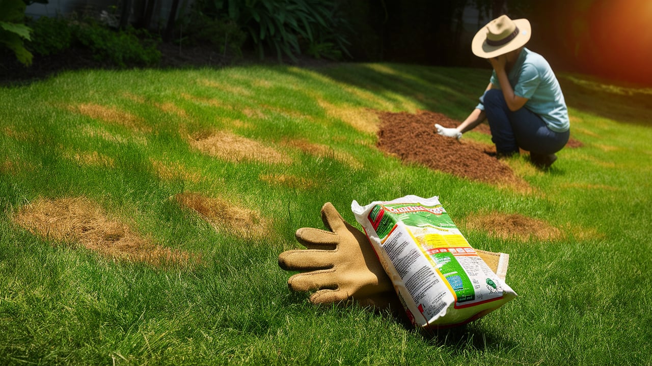 how long will grass grow back after fertilizer burn