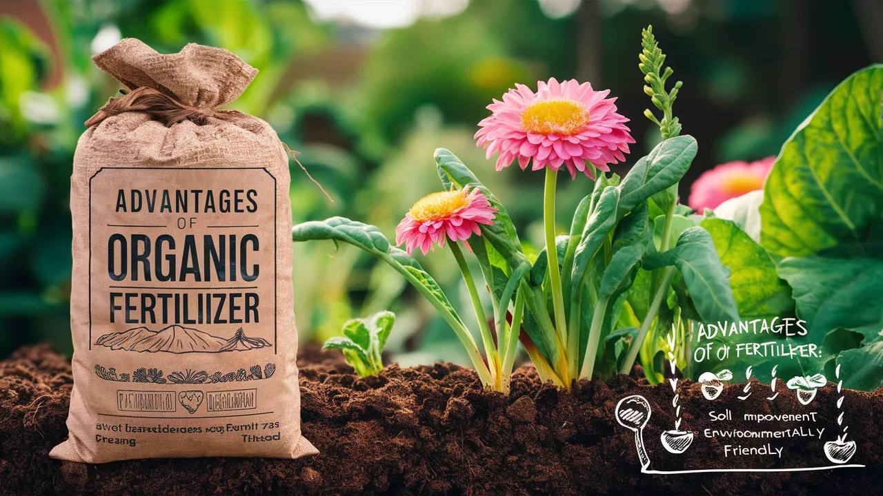 what are the advantages of organic fertilizer