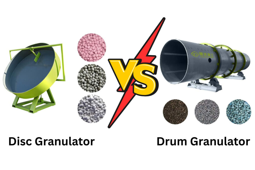 disc granulator vs drum granulator