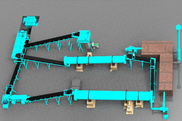 medium organic fertilizer production line